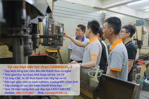 TRUNG TÂM ĐÀO TẠO CAD/CAM/CNC CAMMECH