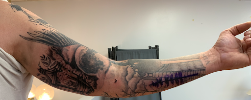 Explore lymphoma cancer tattoo ideas, creative tattoo ideas in Hays, available at Blue Light Body Arts