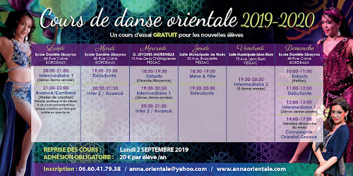 Cours Danse orientale - Änna / Amal Hayati à Pessac