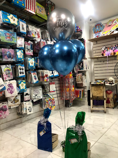 Piñateria globos y helio