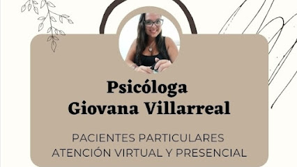 Psicóloga Giovana Villarreal