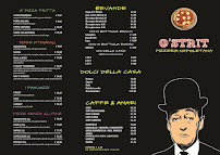 Menu / carte de O'Strit à Monza