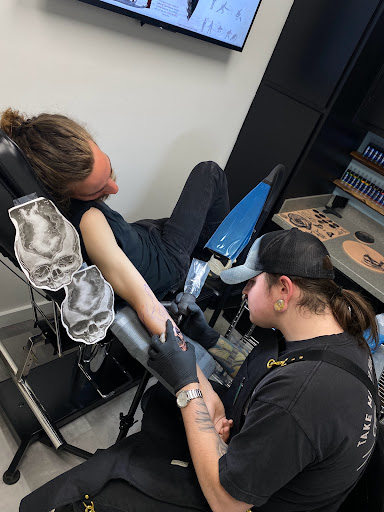 Explore boyfriend tattoo ideas for girlfriend, creative tattoo ideas in Marietta, available at Sink or Swim Studio and Gallery