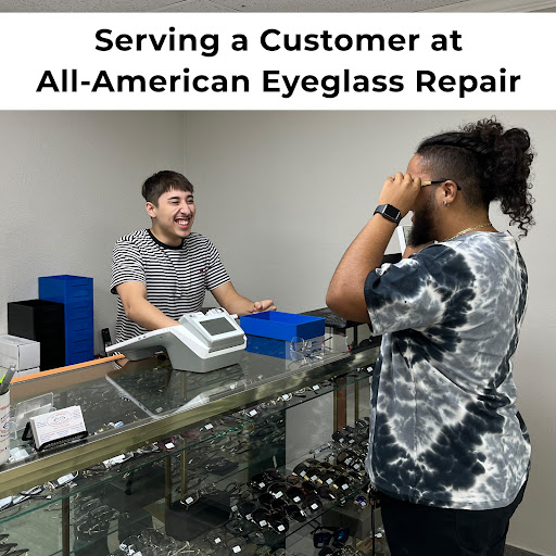 Optician «All American Eyeglass Repair», reviews and photos, 5610 Southwest Fwy, Houston, TX 77057, USA