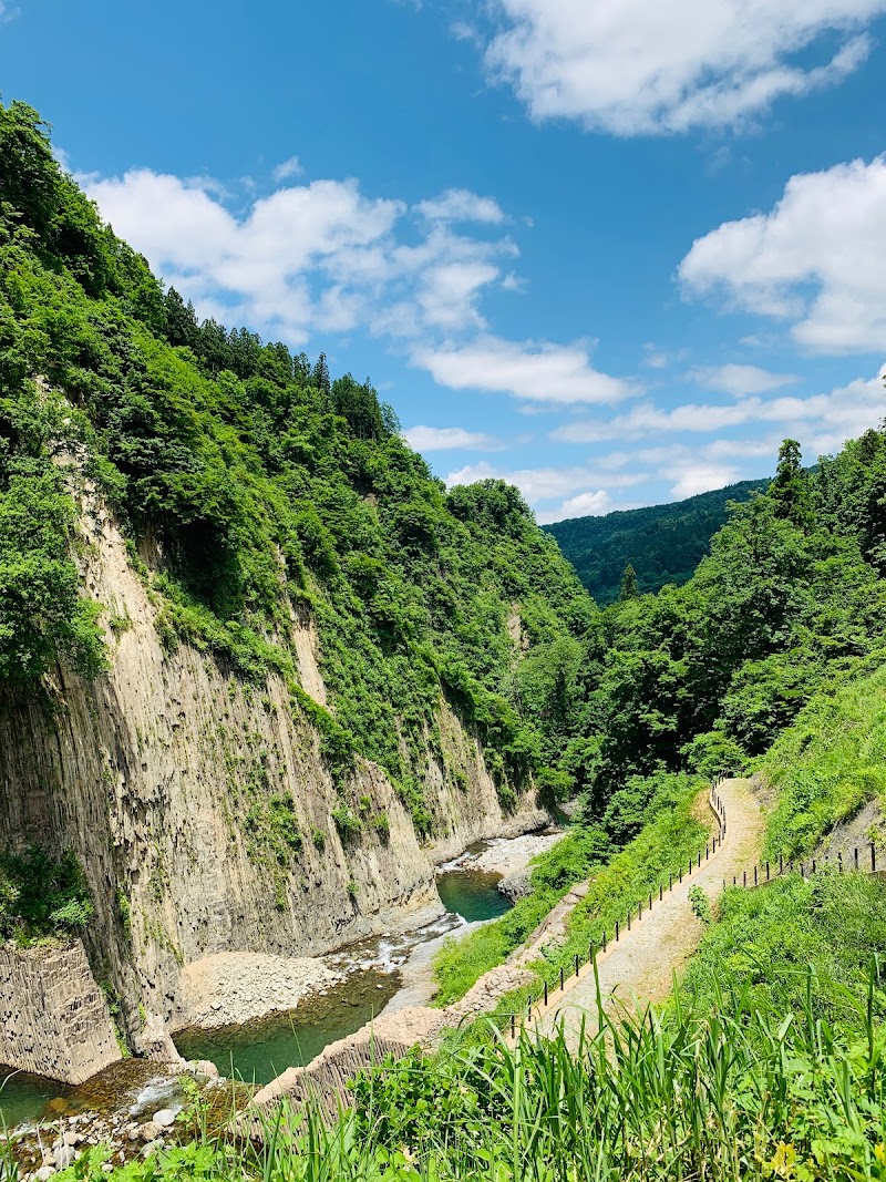 田代の七ツ釜(弁天滝)