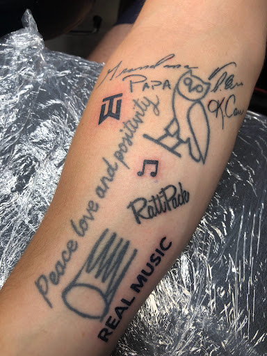 Explore polynesian tattoo sleeve ideas, creative tattoo ideas in North Tonawanda, available at Dark Side Ink Tattoo Studio