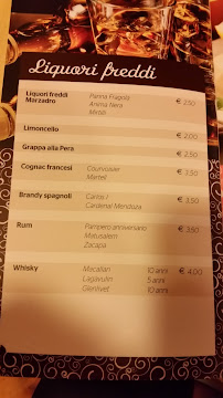Carte du Ristorante Pizzeria La Colomba à Colognola ai Colli