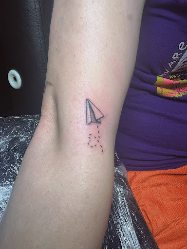 Explore never again tattoo ideas, creative tattoo ideas in Lavonia, available at New Moon Tattoo LLC