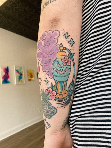 Explore regret tattoo ideas, creative tattoo ideas in Lancaster, available at MermGoddess Tattoo Studio & Gallery