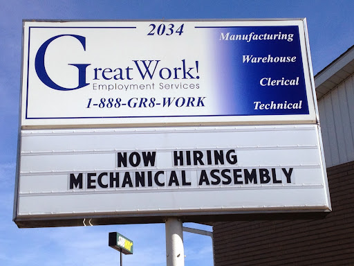 Temp Agency «Great Work Employment Services», reviews and photos, 2034 E Market St, Akron, OH 44312, USA