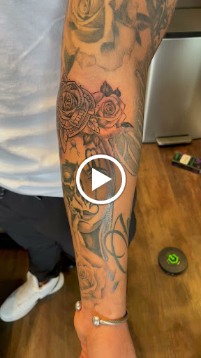 Explore linework flash tattoo ideas, creative tattoo ideas in Arlington Heights, available at Studio M Tattoos