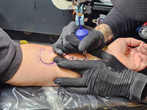 Explore sibling tattoo ideas for 5, creative tattoo ideas in Milledgeville, available at Pair-O-Dice