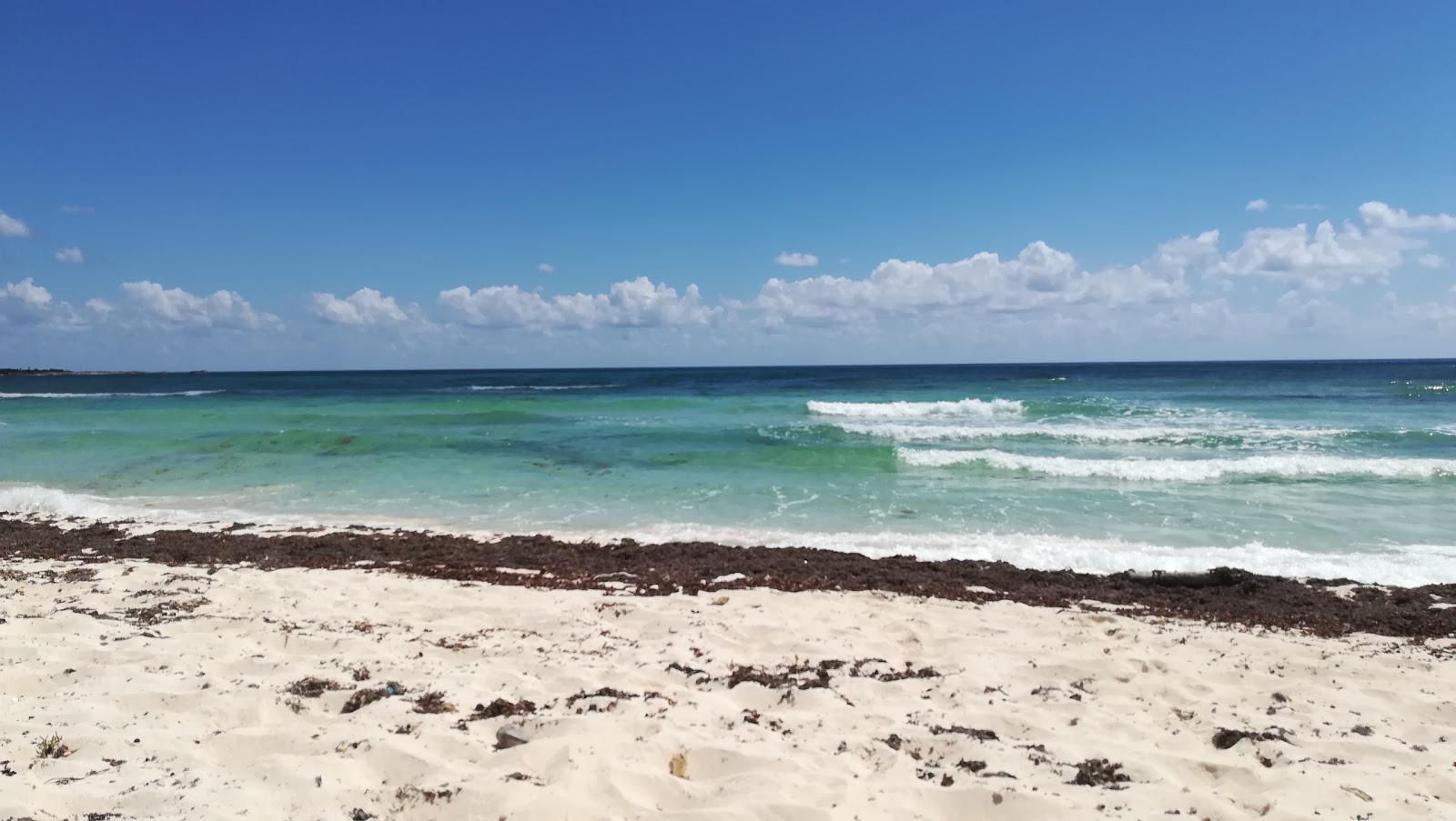 Fotografija Bahia La Guera z svetel pesek površino