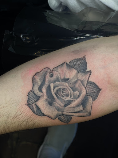 Explore tattoo ideas line work, creative tattoo ideas in Anaheim, available at Monsters Den Tattoo Shop & Piercing (YES WE TAKE WALK-INS)