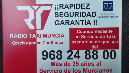 Paradas de taxis Murcia