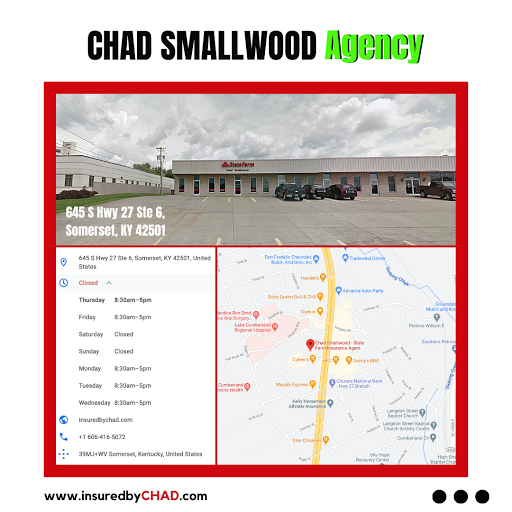 Insurance Agency «Chad Smallwood - State Farm Insurance Agent», reviews and photos