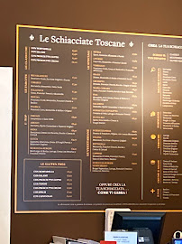 Carte du La Schiaccinoteca Toscana Pavia à Pavia