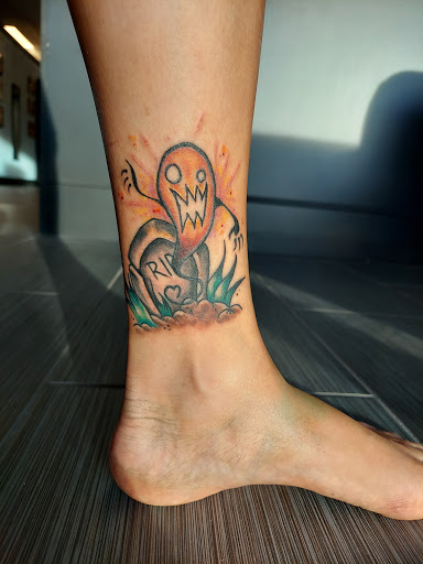 Explore paranormal tattoo ideas, creative tattoo ideas in Palm Harbor, available at Angry Owl Tattoo and Piercing