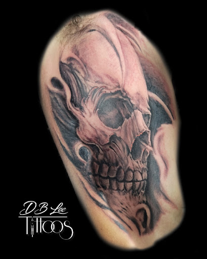 Explore side face tattoo ideas, creative tattoo ideas in Albuquerque, available at A Touch of Ink Tattoo & Art Gallery