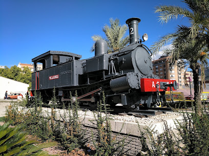 Lugar de interés histórico – Locomotora N°2 del Ferrocarril de Alcoy – Gandía – Alcoy
