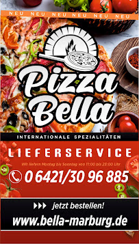 Pizza Bella à Cölbe carte