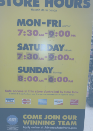 Auto Parts Store «Advance Auto Parts», reviews and photos, 1737 N Central Ave, Marshfield, WI 54449, USA