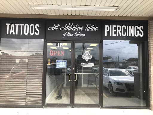 Explore blacklight tattoo ideas, creative tattoo ideas in Gretna, available at Art Addiction Tattoo of New Orleans