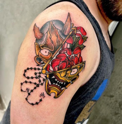 Explore tattoo ideas for men half sleeve, creative tattoo ideas in Atlantic Beach, available at The Ink Chamber Tattoo Parlor