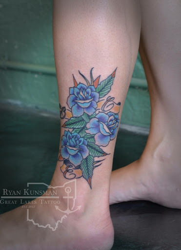 Explore cute dog tattoos ideas, creative tattoo ideas in Madison, available at Arcola Creek Tattoo