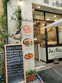 Menu / carte de Da Michele à Rimini