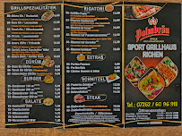Menu du Sport Grillhaus Richen à Eppingen