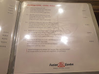 Restaurant chinois Fusion Garden à Grafenwöhr - menu / carte