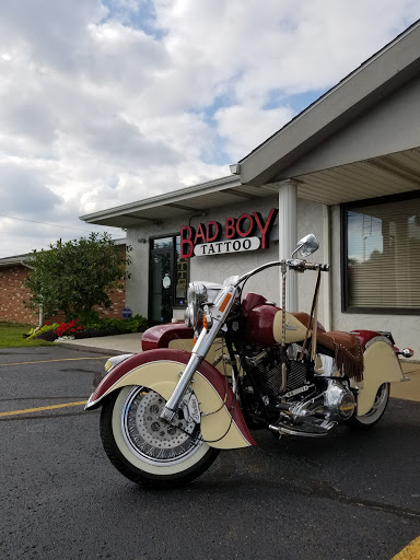 Explore back shoulder tattoo ideas, creative tattoo ideas in Alliance, available at Bad Boy Tattoo & Body Piercing