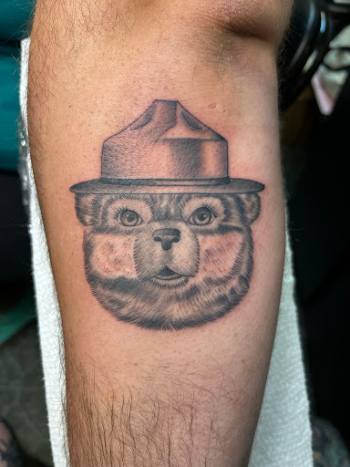 Explore fingerprint heart tattoo ideas, creative tattoo ideas in Harrisonburg, available at Alley Cat Tattoo