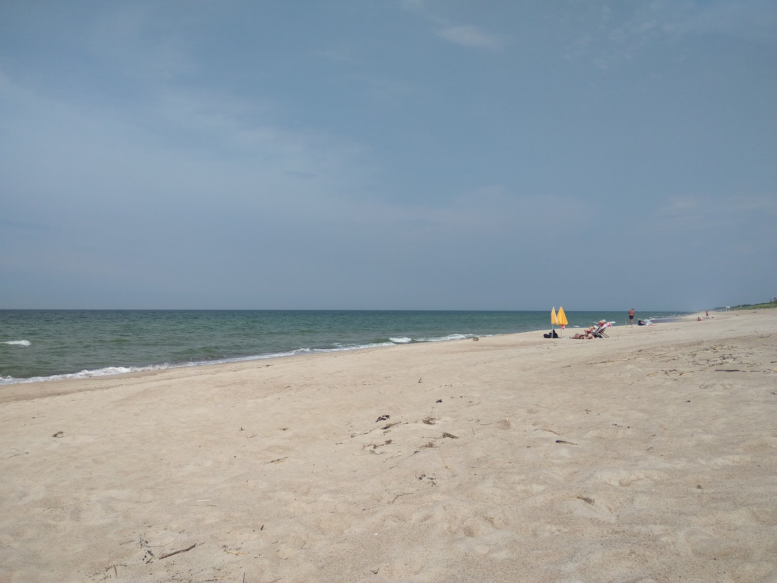 Photo de Juodkrante beach - endroit populaire parmi les connaisseurs de la détente