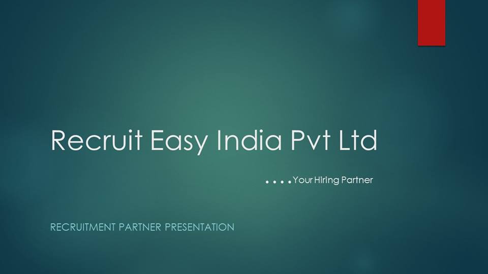 Recruit Easy India Private Limited