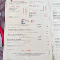 Restaurant de spécialités alsaciennes Le Fer Rouge à Colmar (la carte)