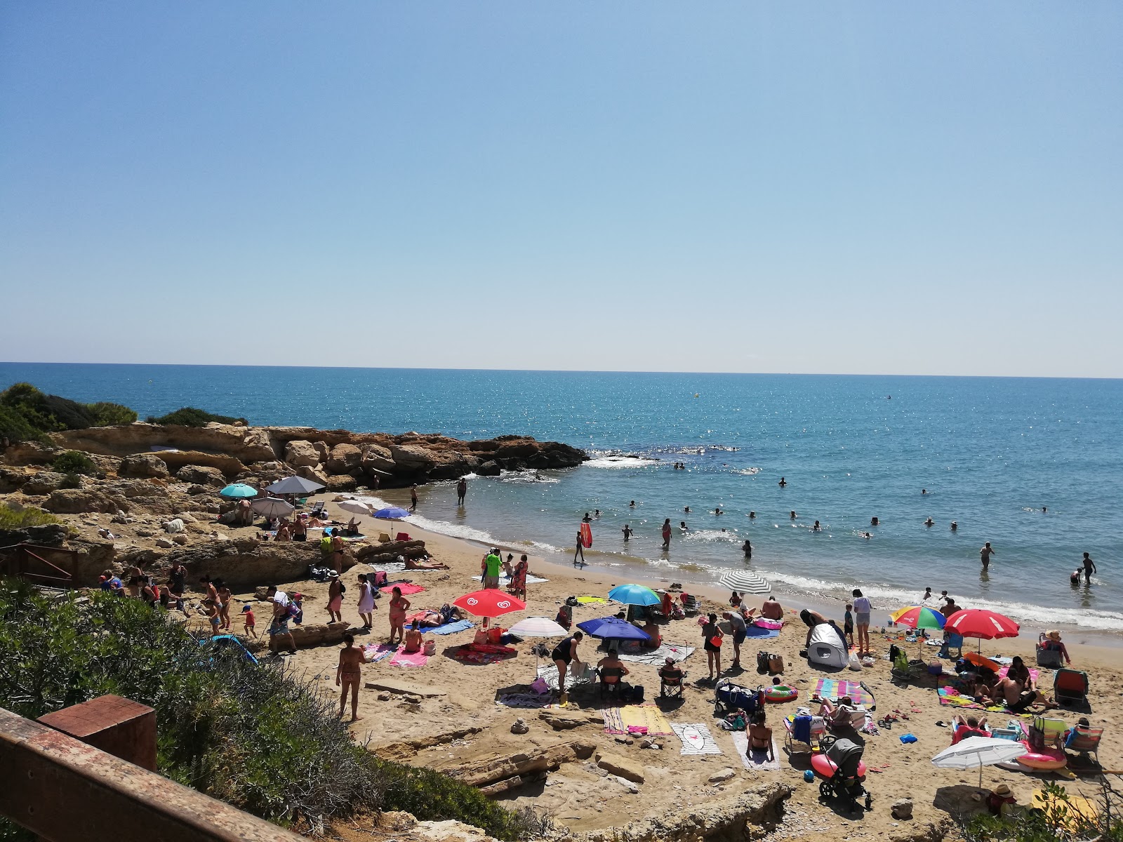 Photo de Cala Blanca avec un niveau de propreté de très propre