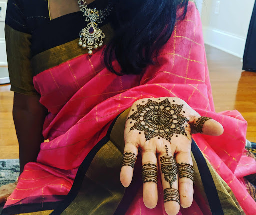 Explore dj tattoo ideas, creative tattoo ideas in Concord, available at Naseera Fazil Henna Art