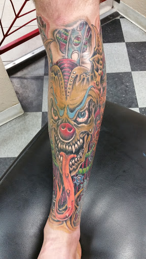 Explore back of the leg tattoo ideas, creative tattoo ideas in Fort Mohave, available at RedRum Tattoo & Body Piercing Co.