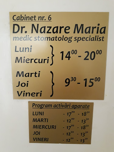 Opinii despre CMI Stomatolog Doctor NAZARE IULIA în <nil> - Dentist