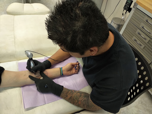 Explore symmetrical tattoo ideas, creative tattoo ideas in Fort Worth, available at LampLighter Tattoo and Piercing