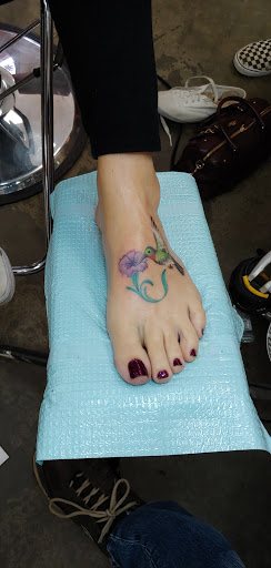 Explore chest and stomach tattoo ideas, creative tattoo ideas in Plainfield, available at Blue Collar Tattoo