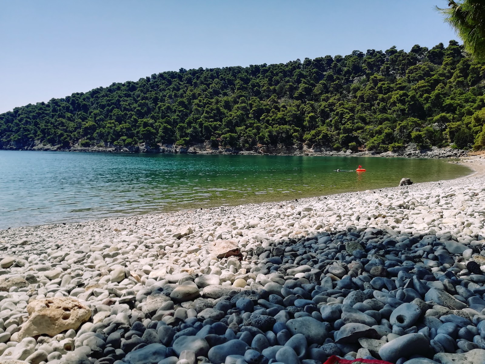 Photo de Polemarcha beach avec petite baie