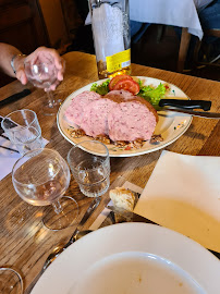 Plats et boissons du Restaurant français Auberge Relais du Pitaval à Brullioles - n°8