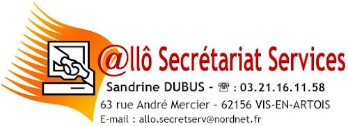 Allo Secrétariat Services à Vis-en-Artois
