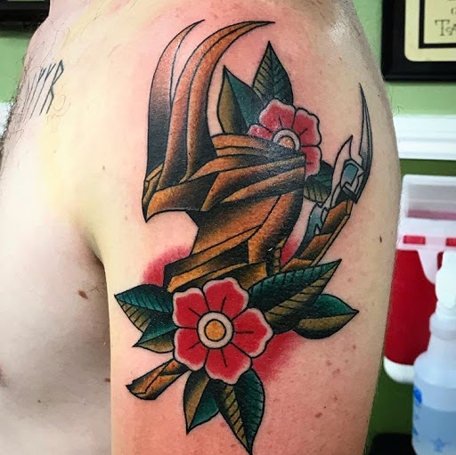 Explore sibling matching tattoo ideas, creative tattoo ideas in Twentynine Palms, available at Hilltop Tattoo Company