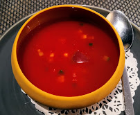 Soupe de tomate du Restaurant français Restaurant Le M à Bordeaux - n°2