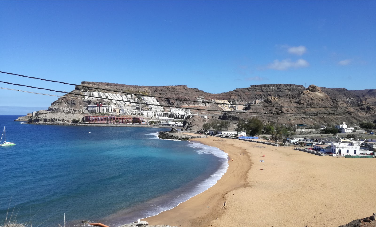 Playa de Tauro的照片 带有细腻的米色沙子表面