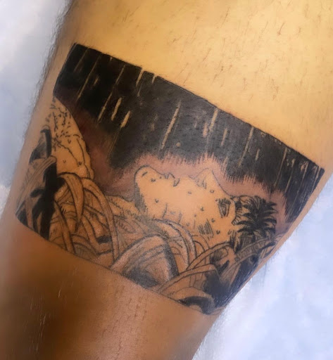 Explore travel adventure tattoo ideas, creative tattoo ideas in Houston, available at 333 Tattoo Studio HTX